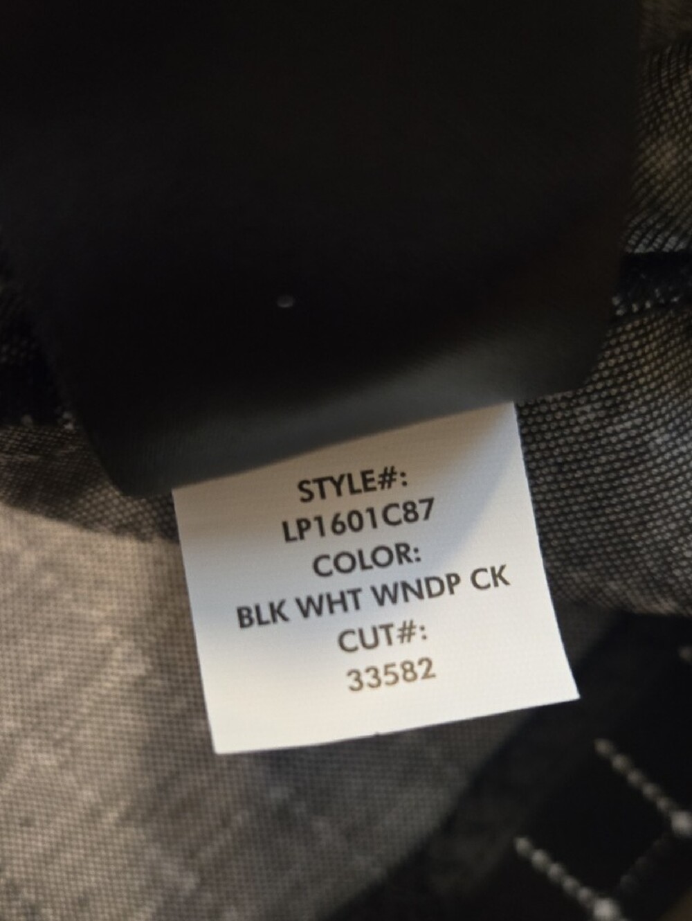 Liverpool Black Windowpane Single-Button Fitted Blazer PL NWT - Picture 11 of 12